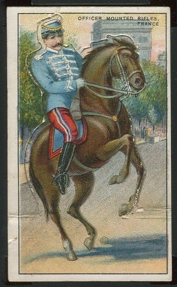 Officer Mounted Rifles France